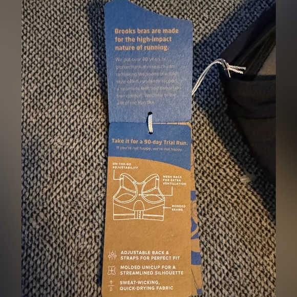 38D NWT Brooks Dare Racerback Run Bra - Picture 6 of 6